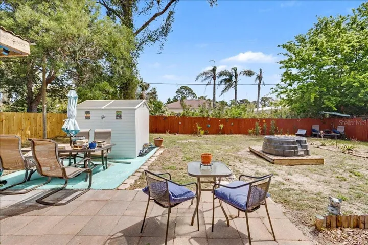 Nice large patio