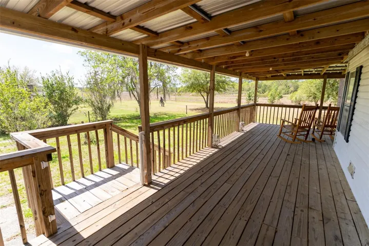 FRONT TO SIDE PORCH