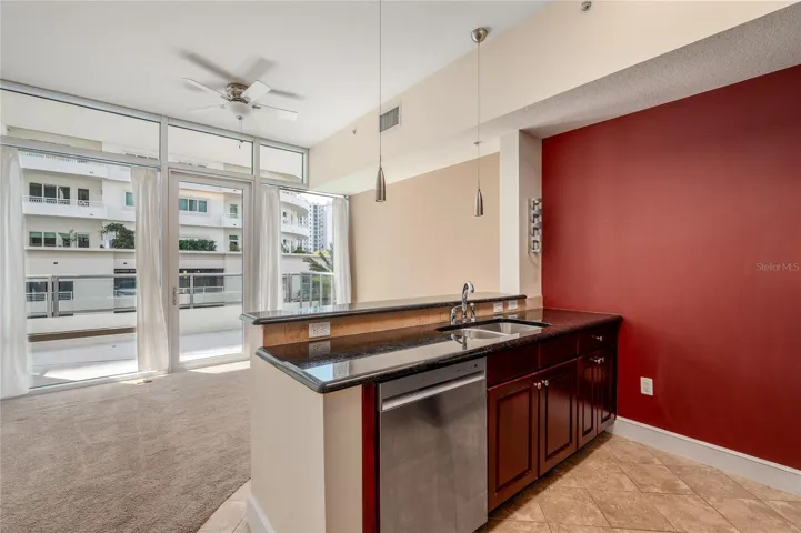 Kitchen with a view.