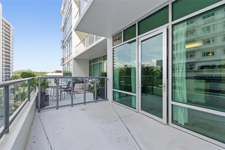 Ample Space for furniture to create your own outdoor space. Fllor to ceiling windows provide the best natural light.