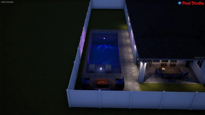 Pool renderings