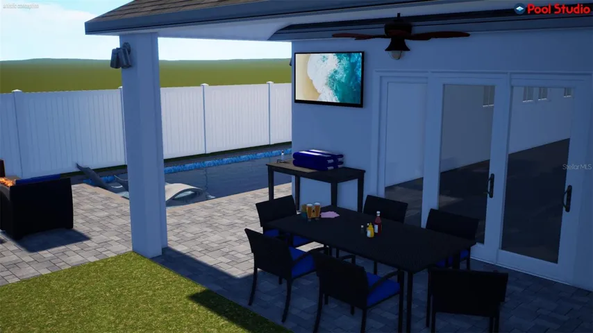 Pool renderings