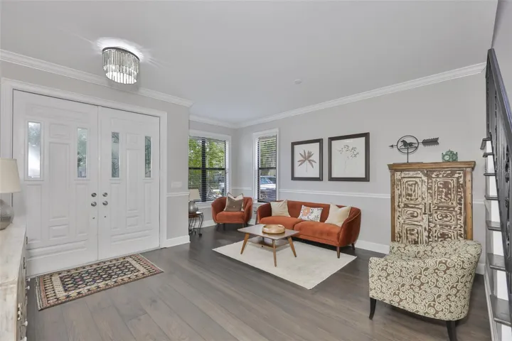 Foyer & Living Room
