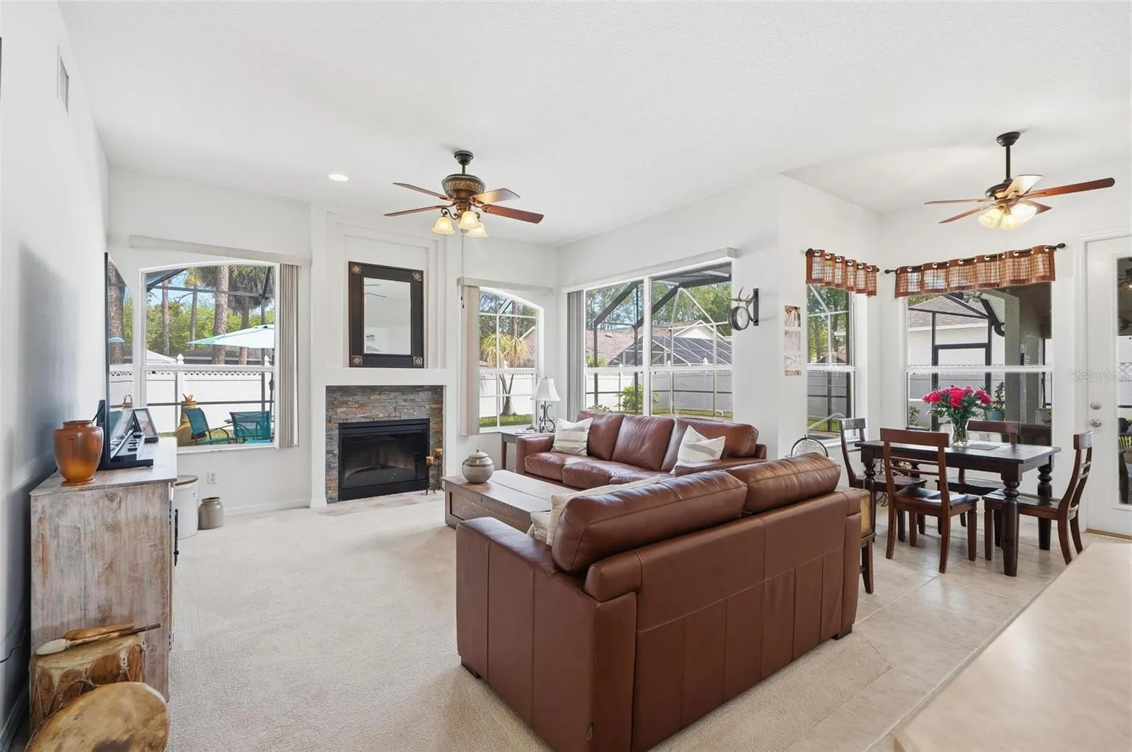 Living Room and Nook Area