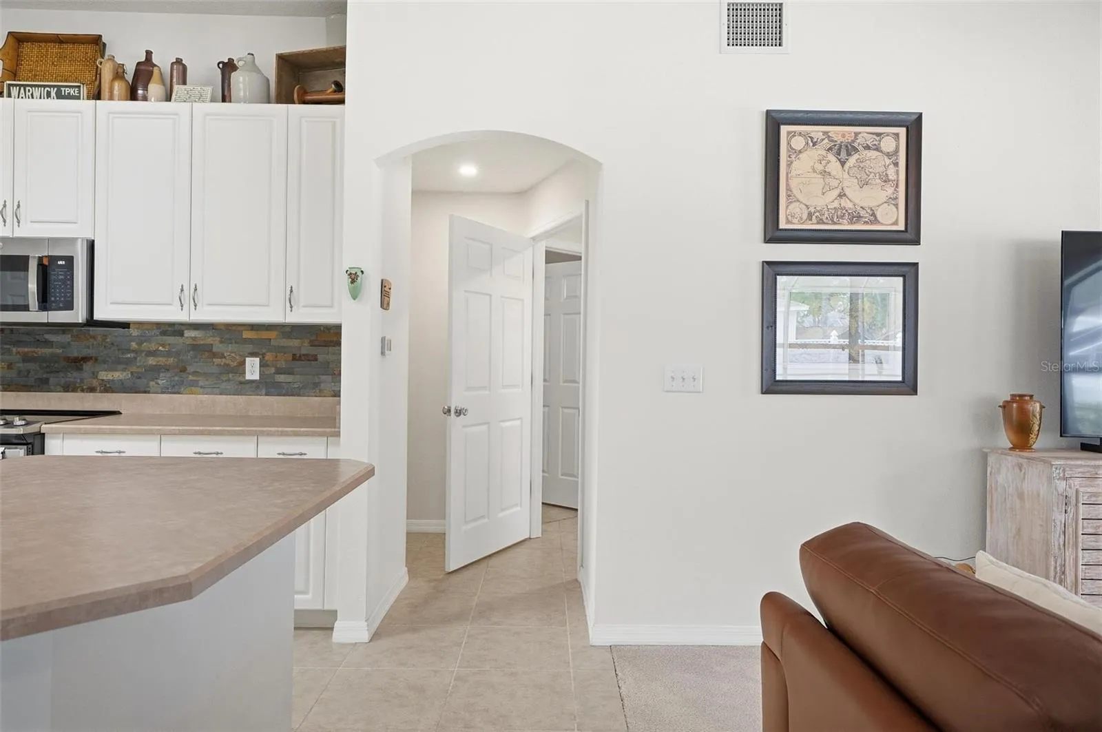 Entrance to In-Law Area