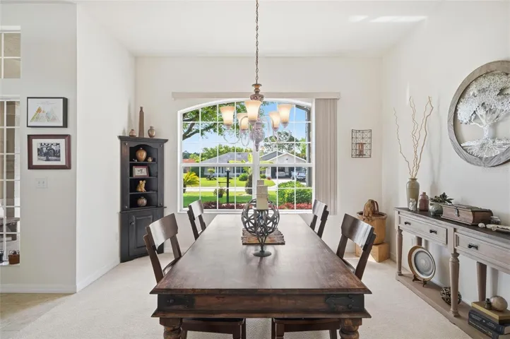 Dining area