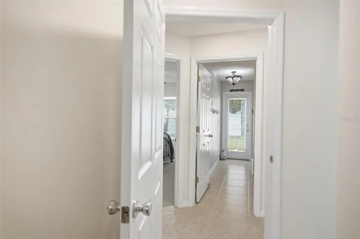 Entrance to In-Law Area