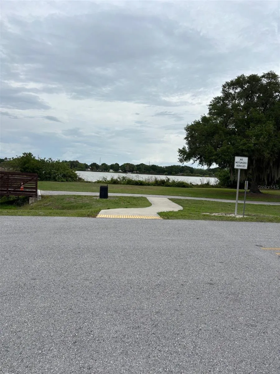View of Walking Trail at Lake Blue Park