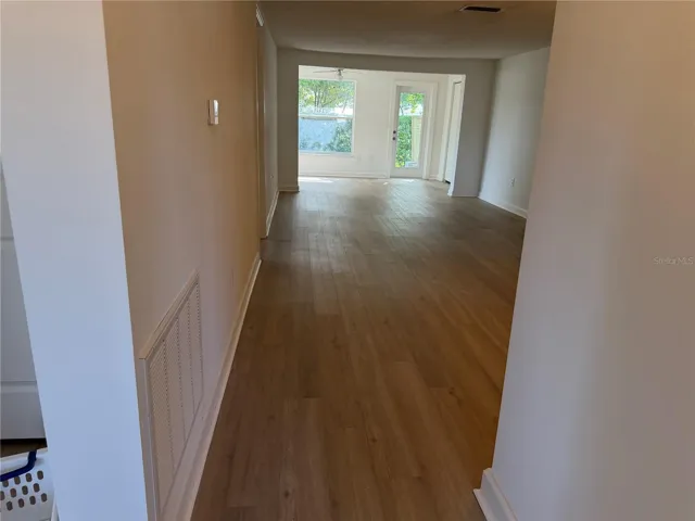 View from Doorway into the Unit
