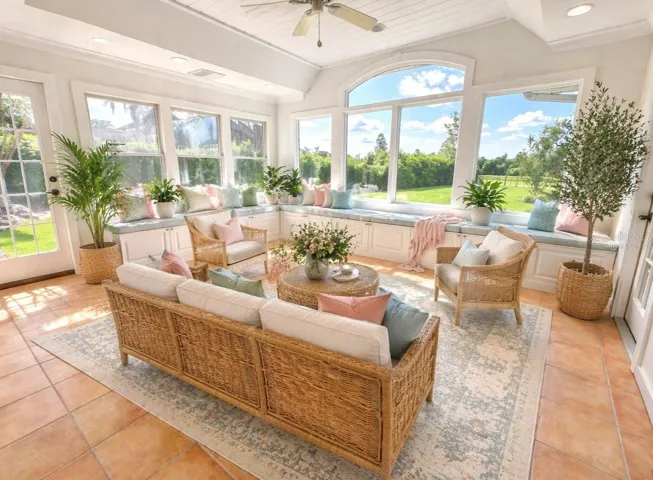 Virtually Staged Sun Room