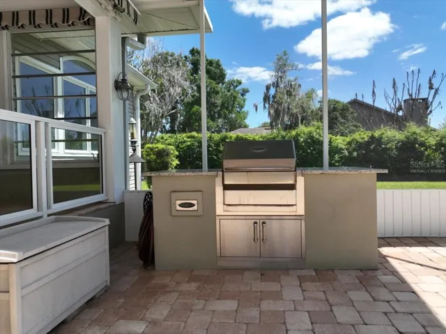Virtually Staged Patio
