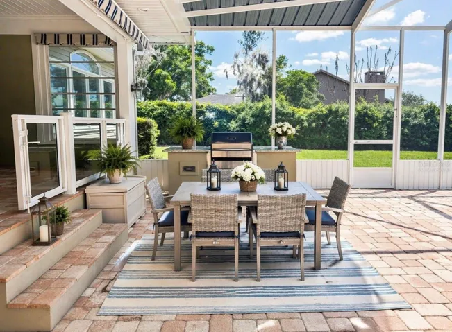 Virtually Staged Patio