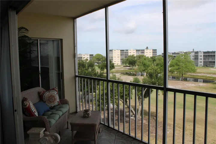 Screened in lanai