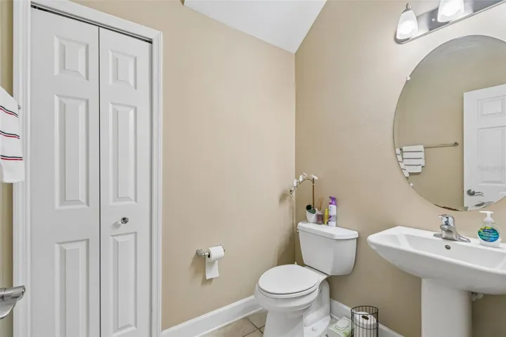 Guest half bath downstairs