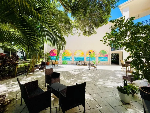 Community area to relax