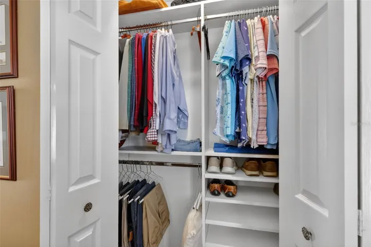 Second Bedroom Custom Walk-In Closet