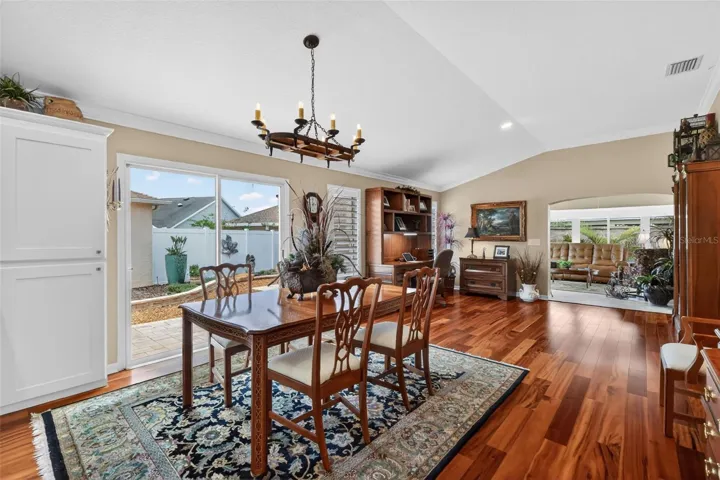 Dining  and Living Rooms