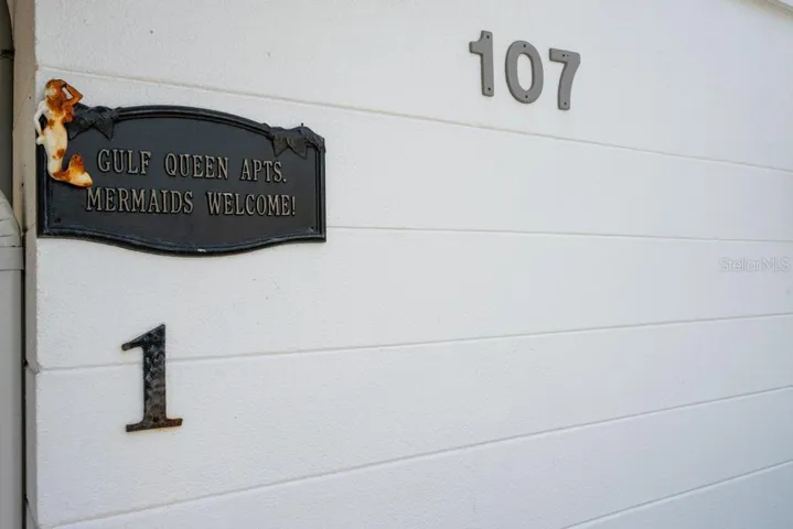 Barefoot Mermaid Unit #1 at Gulf Queen Apartments