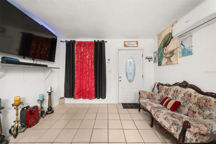 living room/ front door