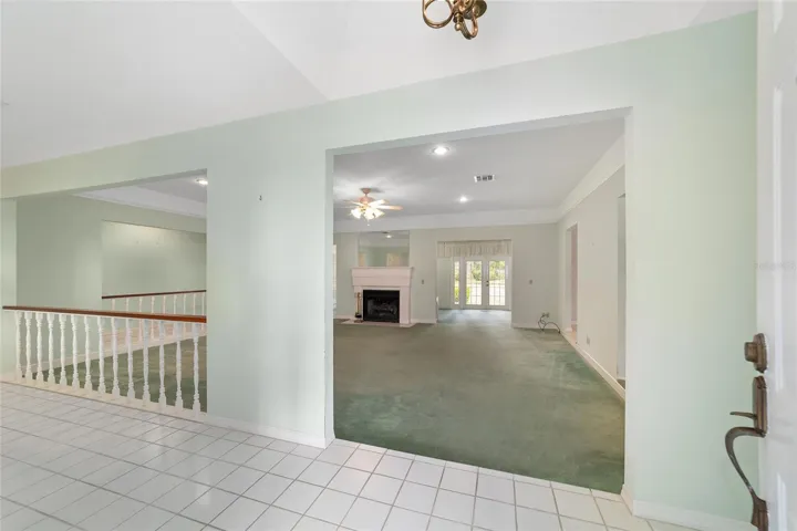Entry into living room/great room