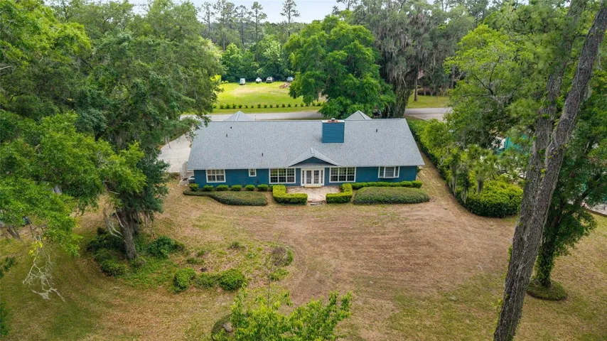 Large back yard