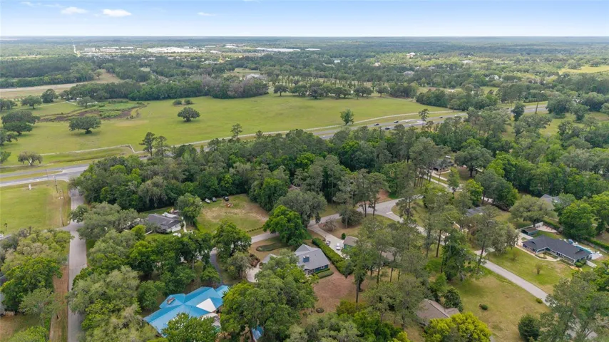 Golden Ocala Golf Course across the road