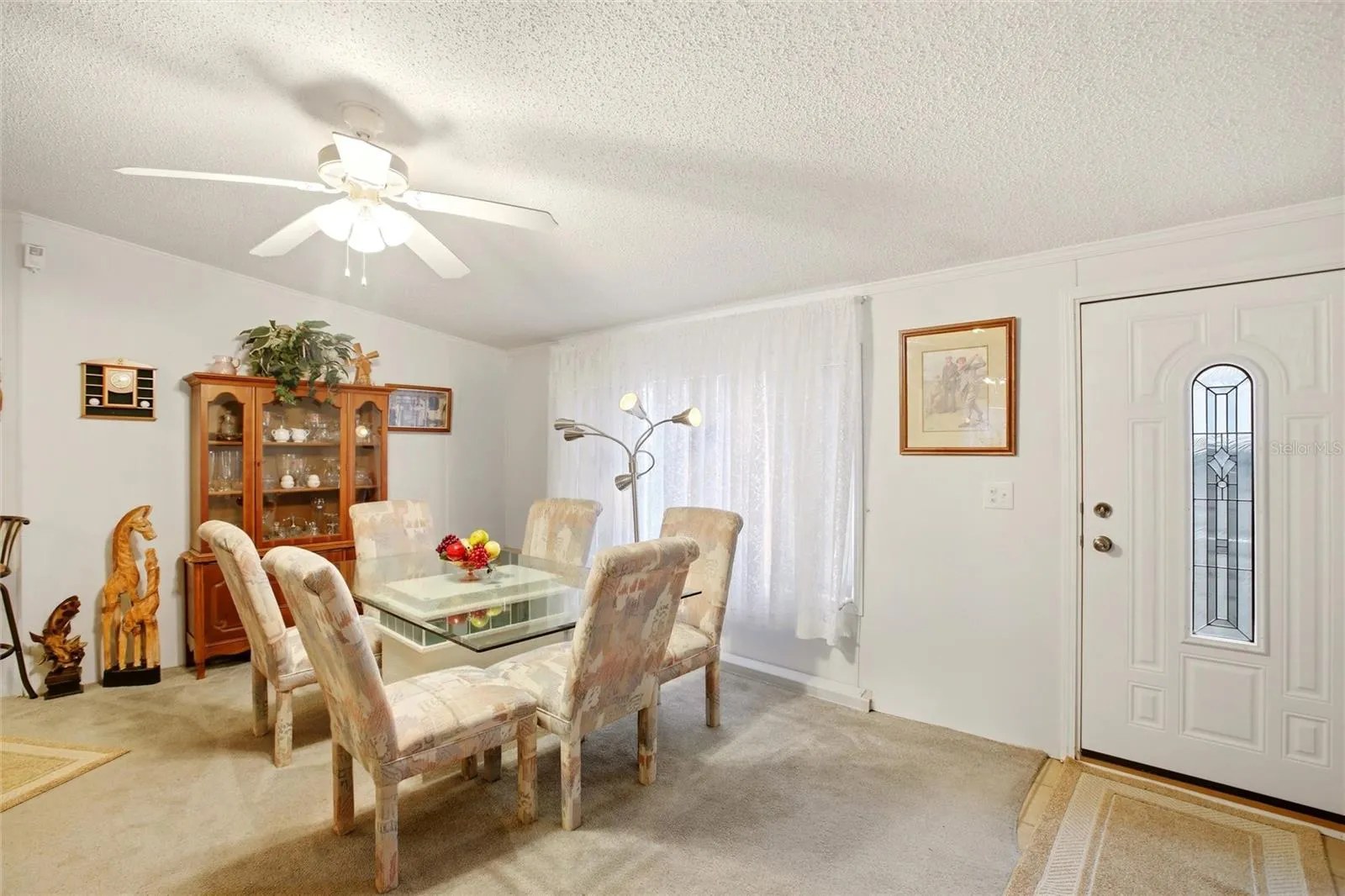 Dining Room and entrance from driveway
