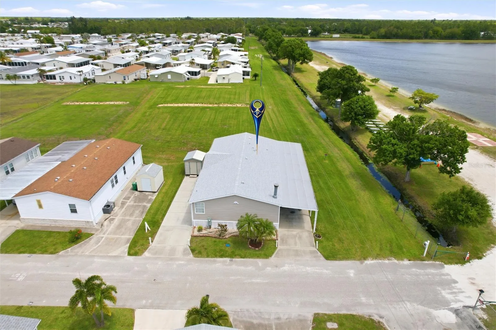 Aerial of home