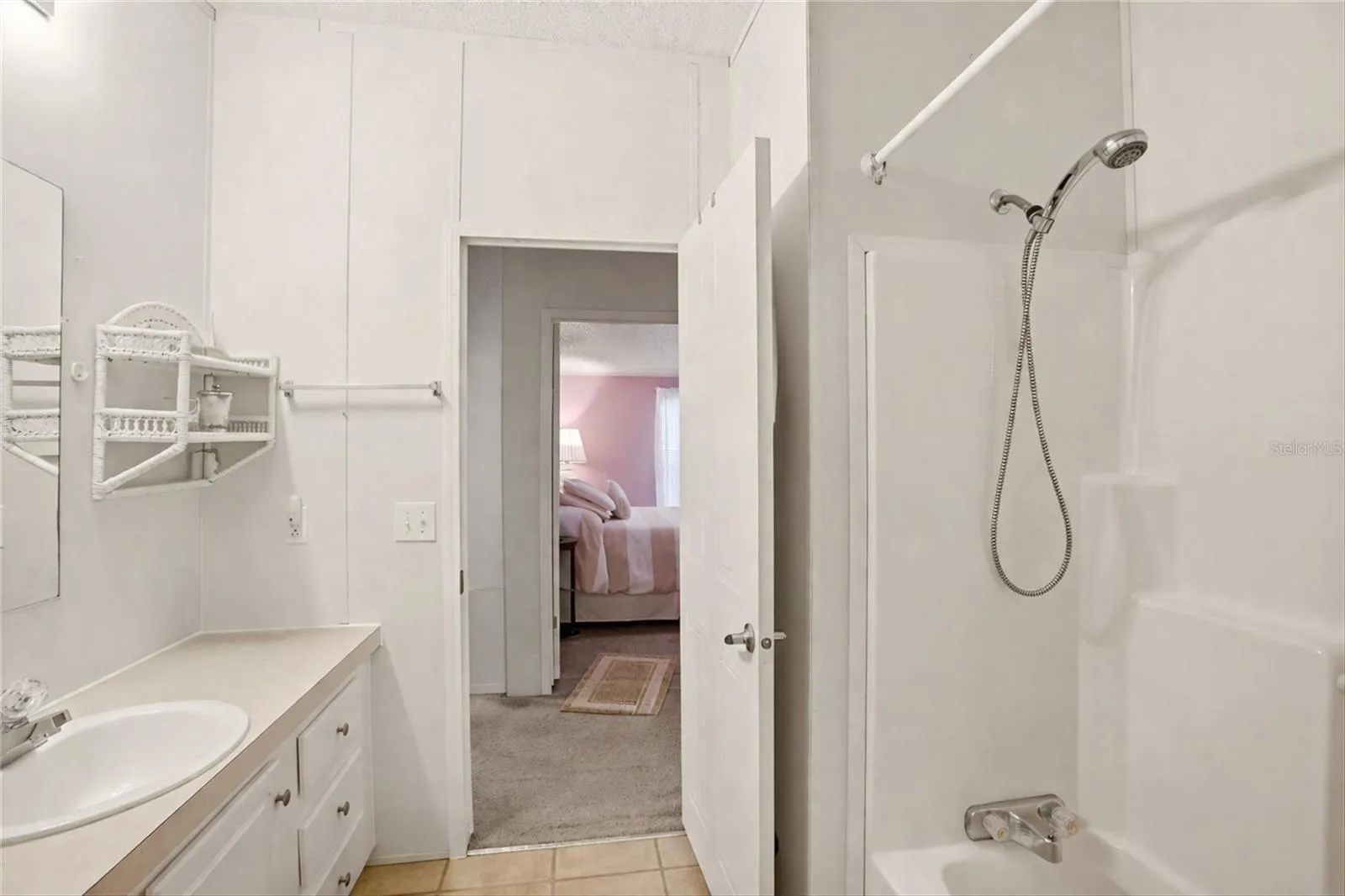 Guest Bathroom with two separate entrances