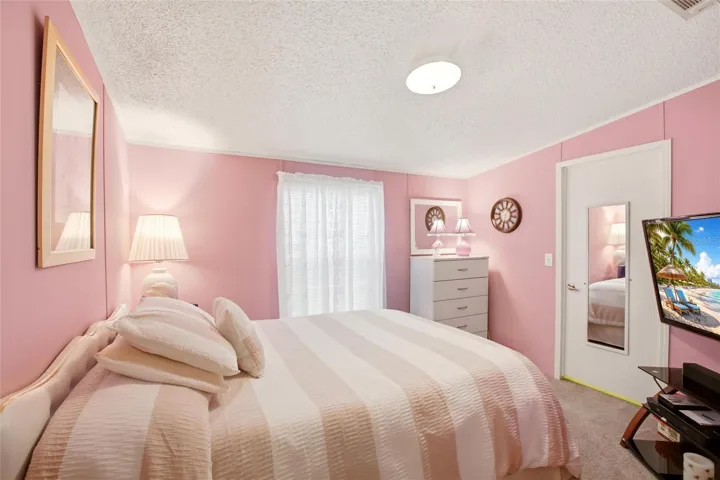 Guest Bedroom with walk in closet