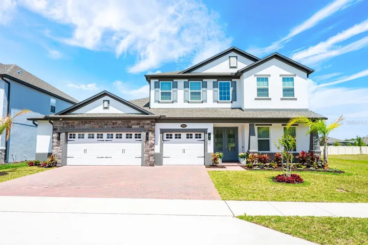 Built in 2024 and thoughtfully UPGRADED throughout, this nearly new 5-bedroom, 4.5-bath home + BONUS/LOFT offers exceptional space, style, and functionality in the GATED Red Ember South community of Oviedo!