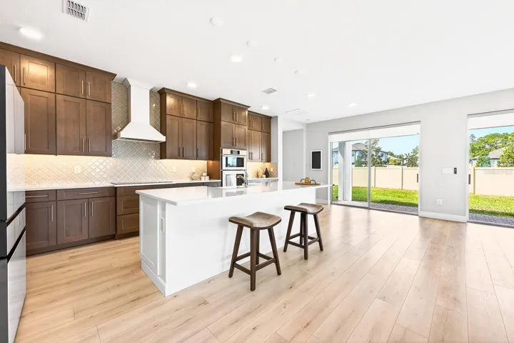 Tons of natural light throughout the main living spaces.