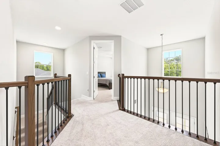 Second floor open landing.