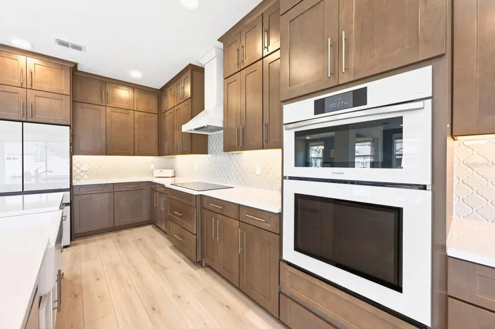 Upgraded appliances.