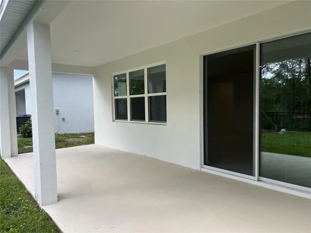 Rear Covered Lanai