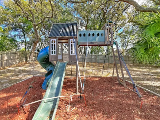 Playset stays with home