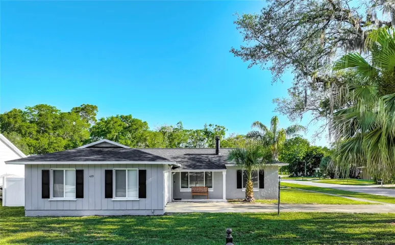 Expansive & private corner lot
