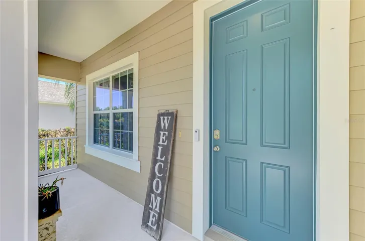 Welcoming Entrance to 1526 Westover Ave in Parrish, FL.