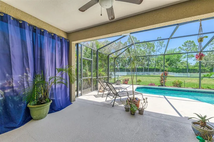 Covered and Screened Lanai, POOL Home, Large over-sized backyard.