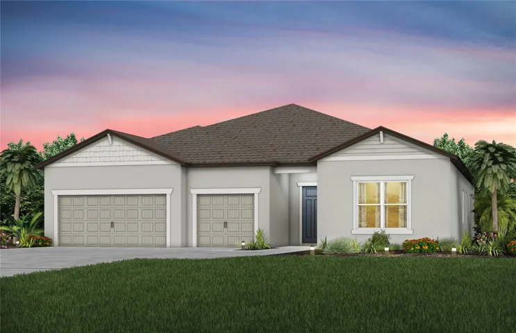 Exterior Rendering, Elevation C1