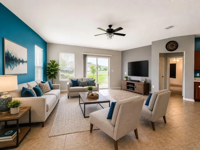 Image shown for decoration and staging reference only. Furniture and accessories are not included.