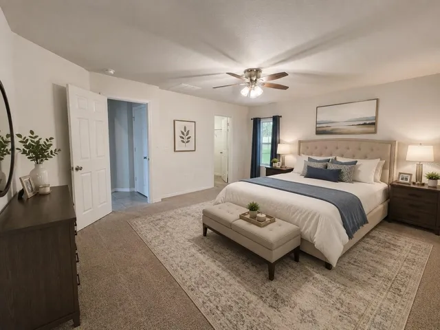 Image shown for decoration and staging reference only. Furniture and accessories are not included.
