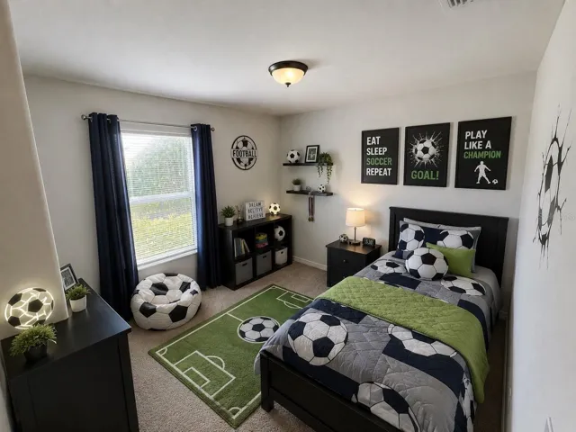 Image shown for decoration and staging reference only. Furniture and accessories are not included.