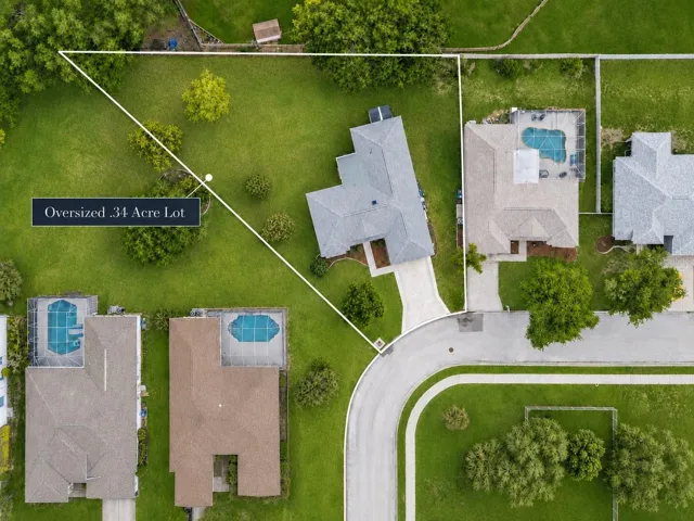 Over 1/3 acre in established community
