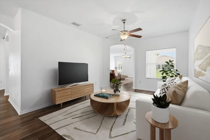 Staged Living Room