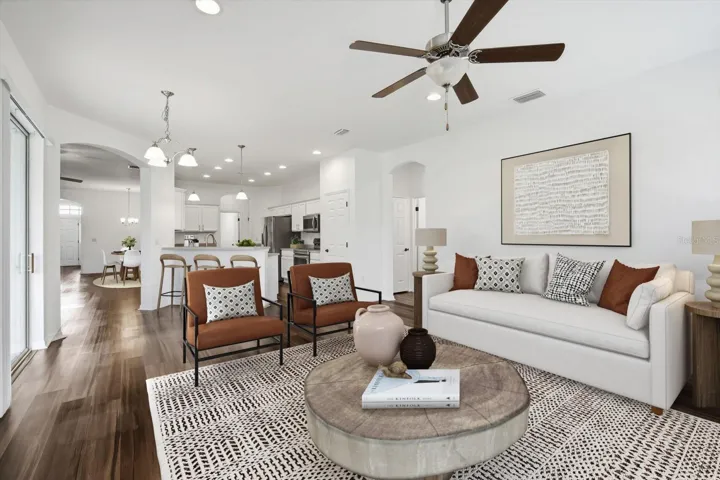 Staged Family Room