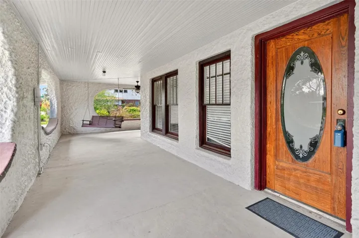 Front Door and porch