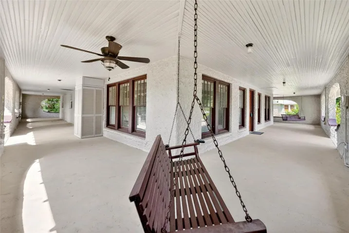 Side porch