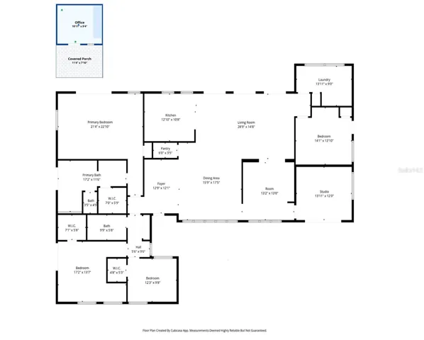 Room dimensions are approximate