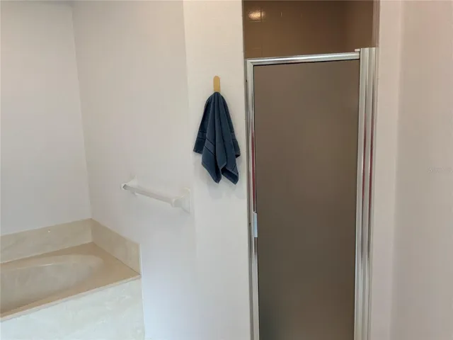 Tiled shower